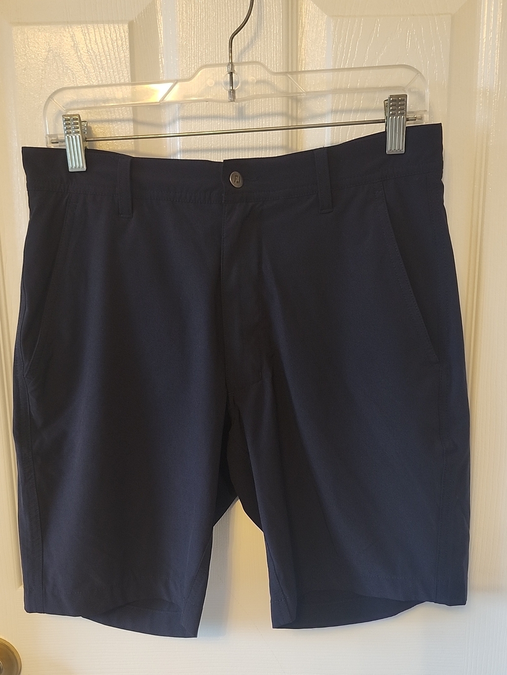 Men's Navy Stretch Performance Shorts
